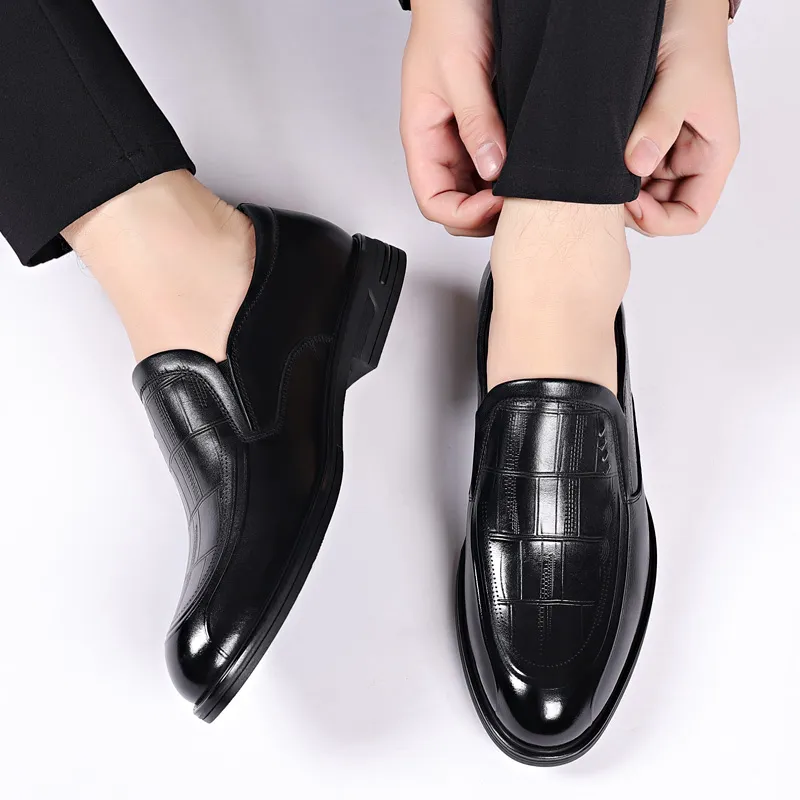 SHUPATE Dress Shoes Men's Black-5