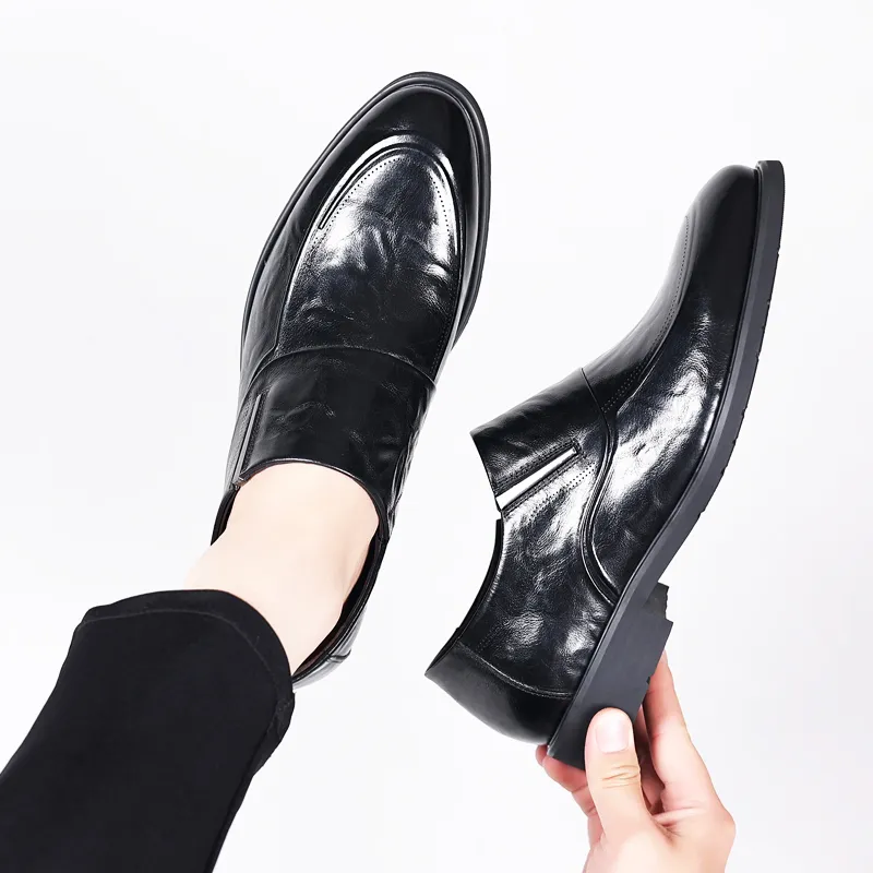 SHUPATE Dress Shoes Men's Black-4