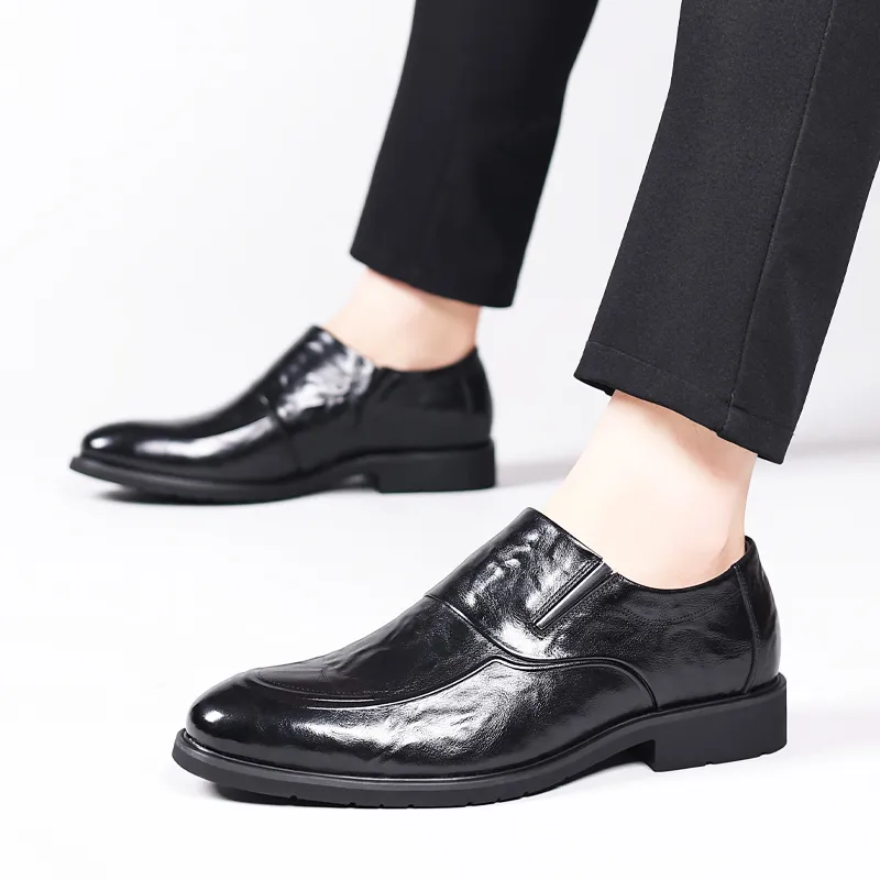 SHUPATE Dress Shoes Men's Black-5