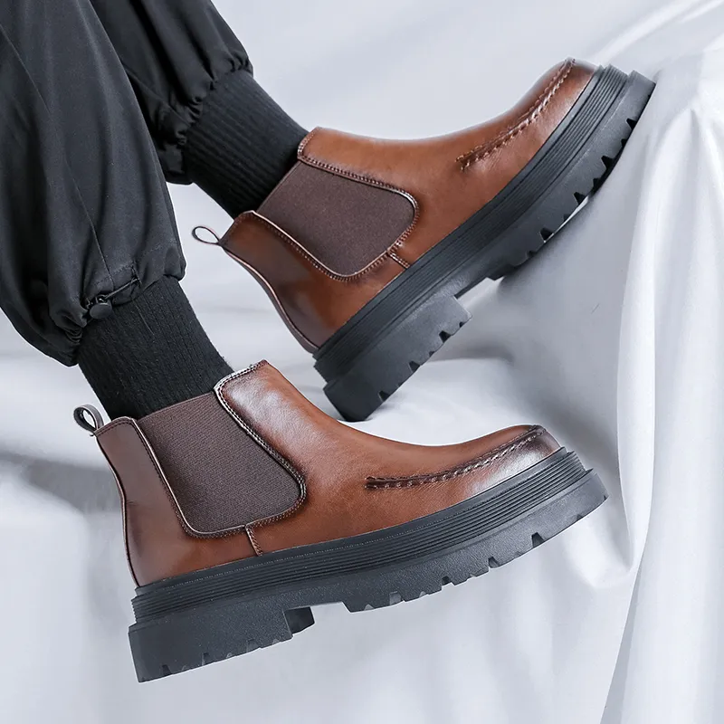 SHUPATE Short Chelsea Boots Men's-13
