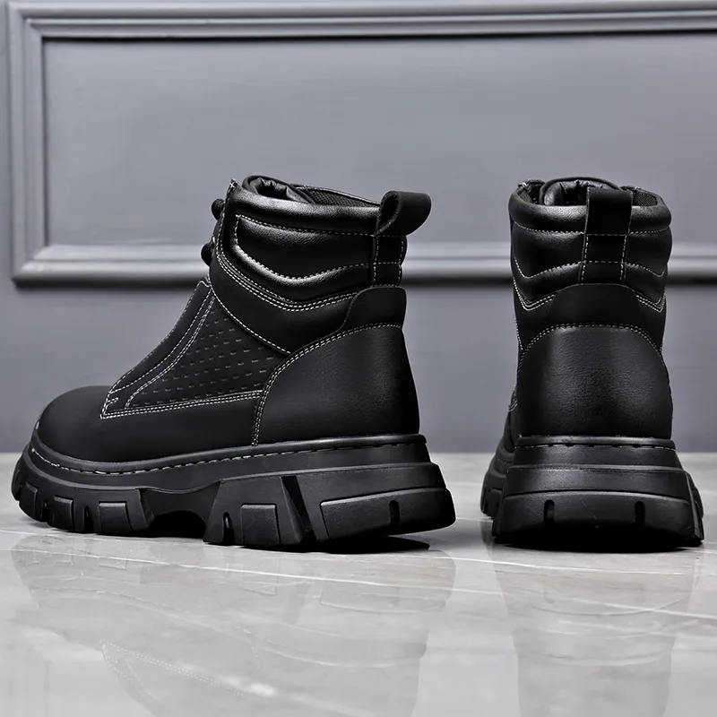SHUPATE Ankle Boots Men's Black-12