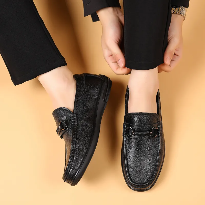 SHUPATE Beanie Shoes Men's Black-3
