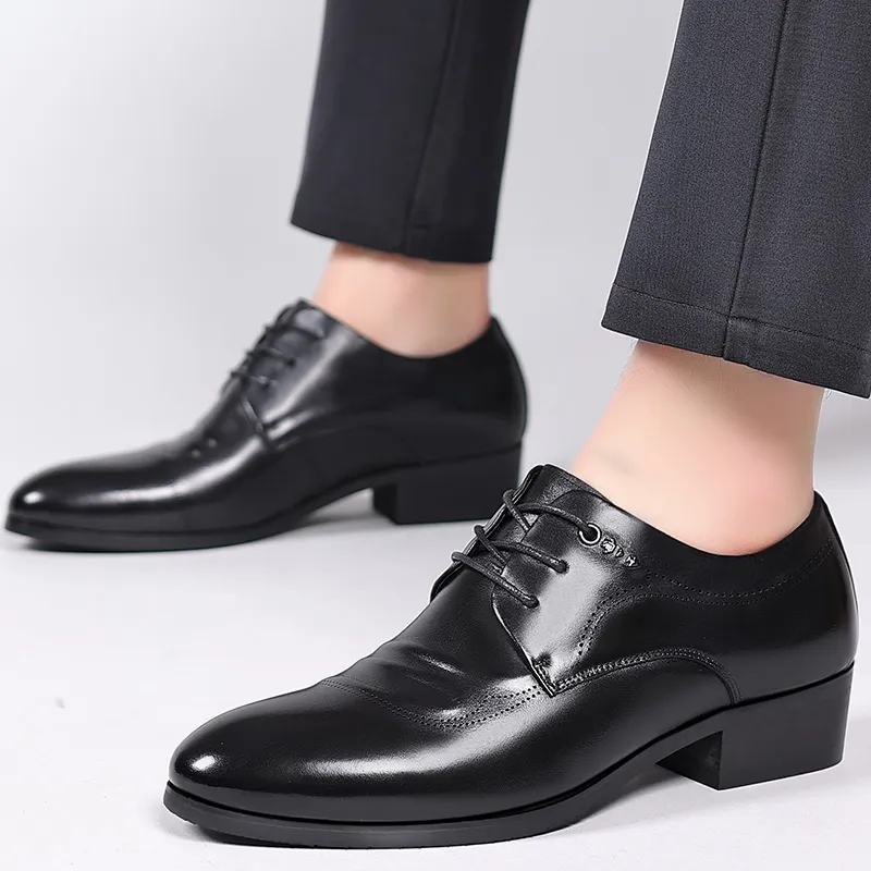 SHUPATE Dress Shoes Men's Black-1