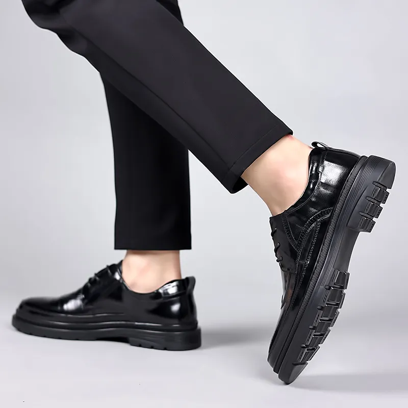 SHUPATE Dress Shoes Men's Black-3