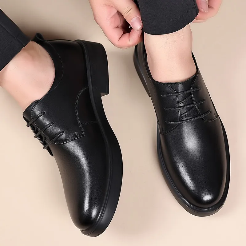 SHUPATE Dress Shoes Men's Black-3