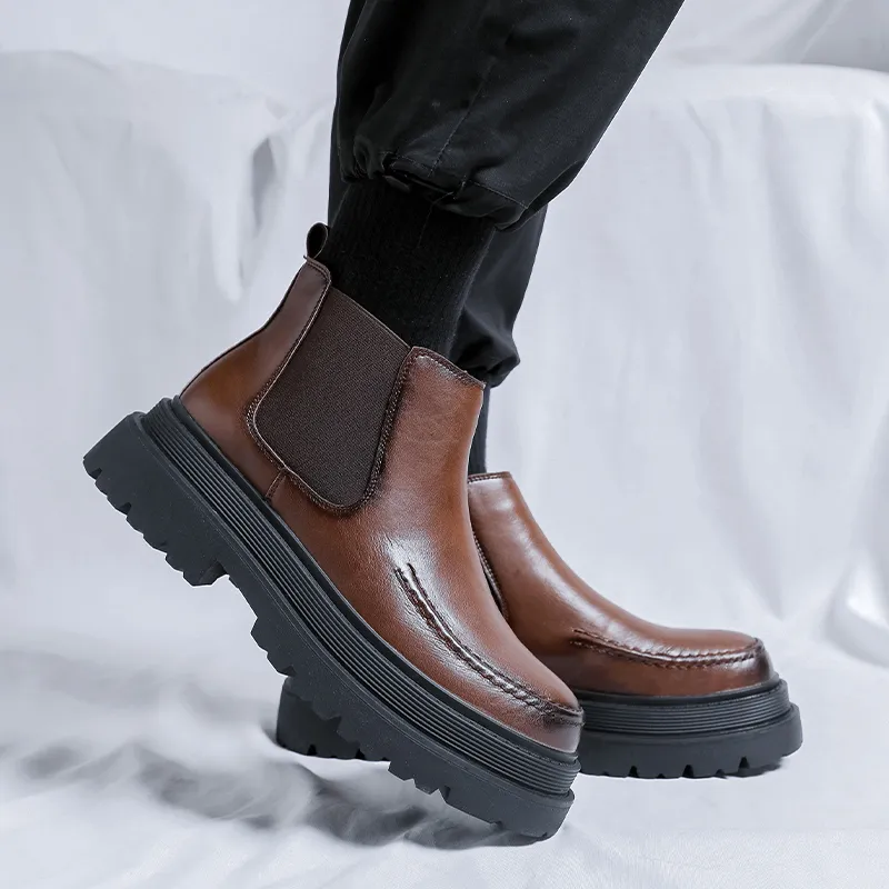 SHUPATE Short Chelsea Boots Men's-14
