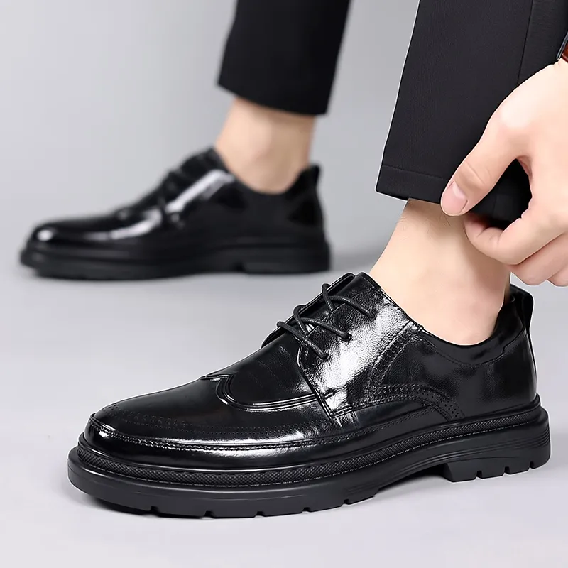 SHUPATE Dress Shoes Men's Black-1