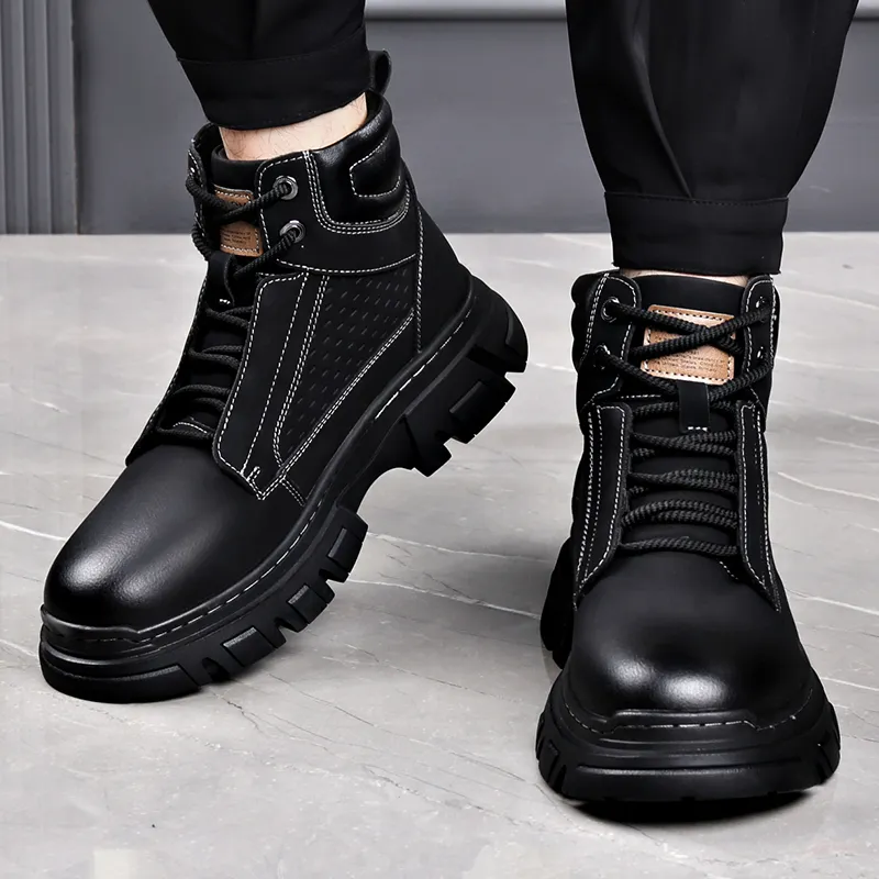 SHUPATE Ankle Boots Men's Black-5