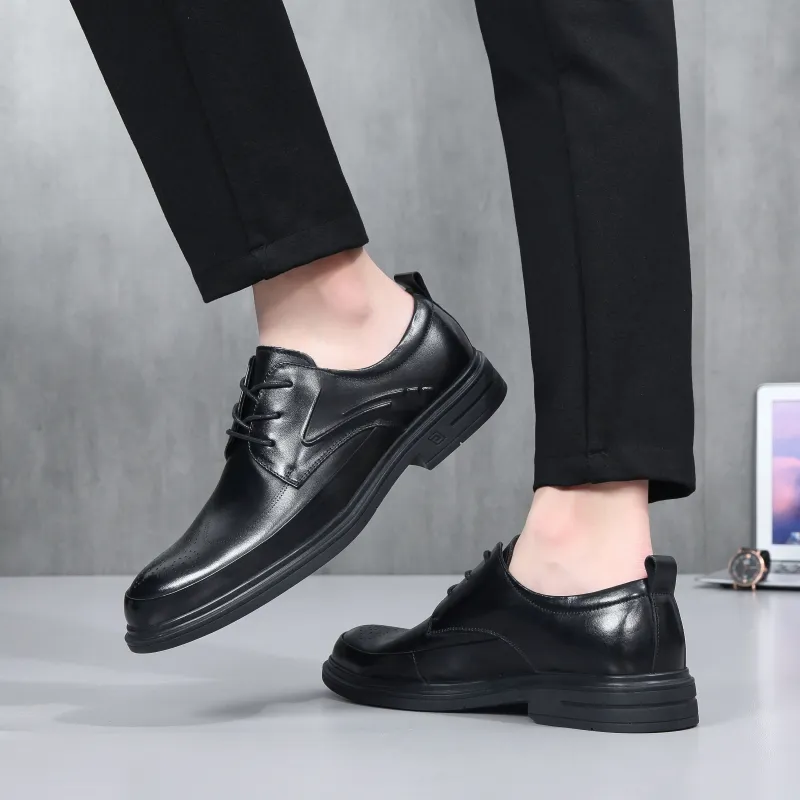 SHUPATE Dress Shoes Men's Black-4