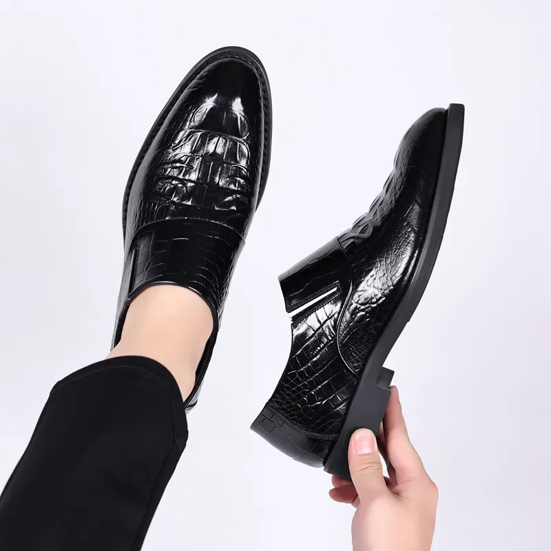 SHUPATE Dress Shoes Men's Black-4