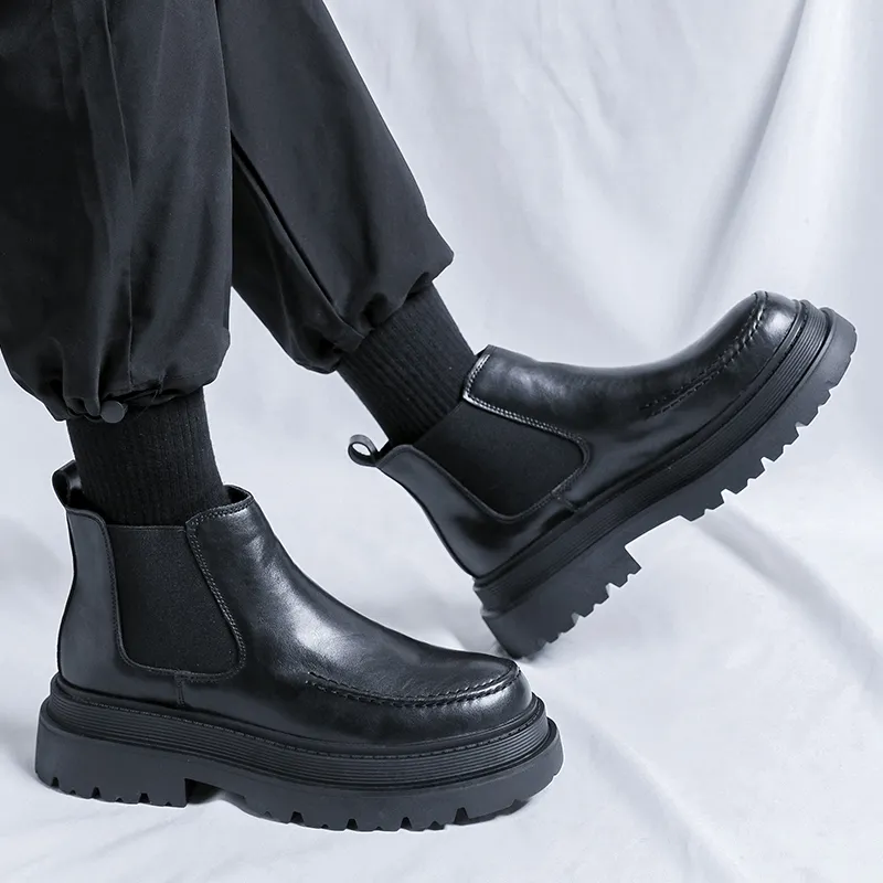 SHUPATE Short Chelsea Boots Men's-7