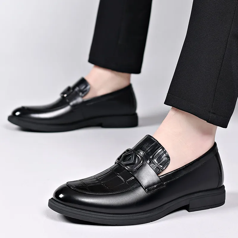 SHUPATE Dress Shoes Men's Black-4