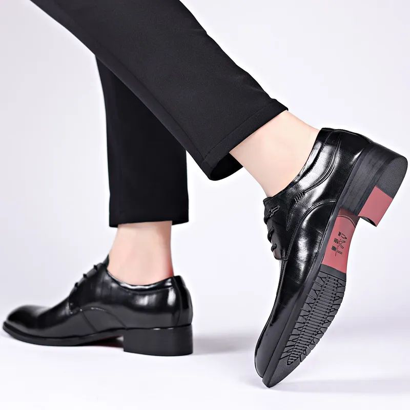 SHUPATE Dress Shoes Men's Black-5