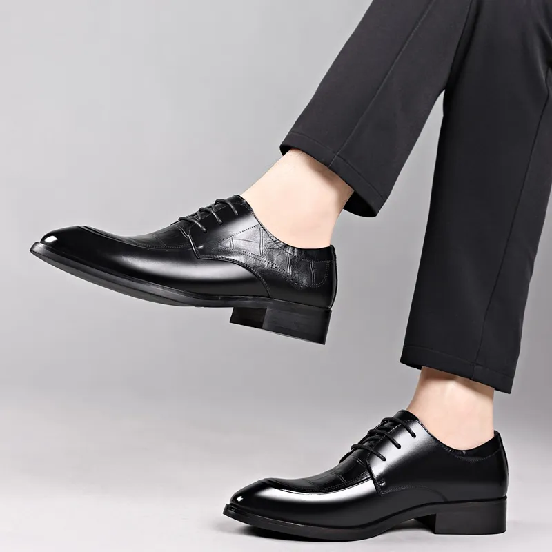 SHUPATE Dress Shoes Men's Black-5