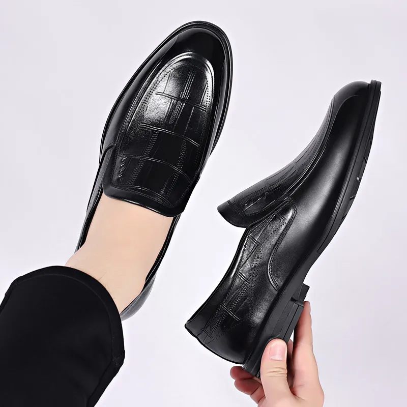 SHUPATE Dress Shoes Men's Black-4
