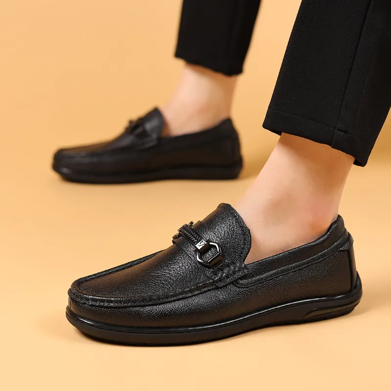 SHUPATE Beanie Shoes Men's Black-4
