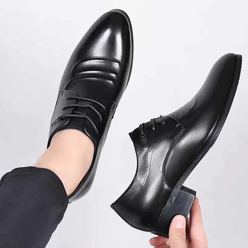 SHUPATE Dress Shoes Men's Black-4