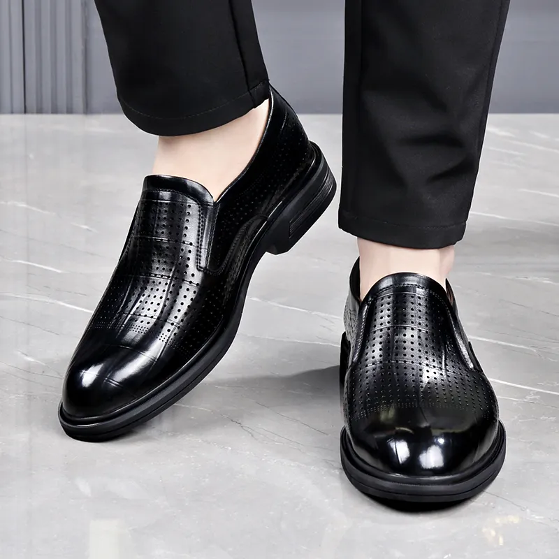 SHUPATE Dress Shoes Men Low Top Black, Brown-9
