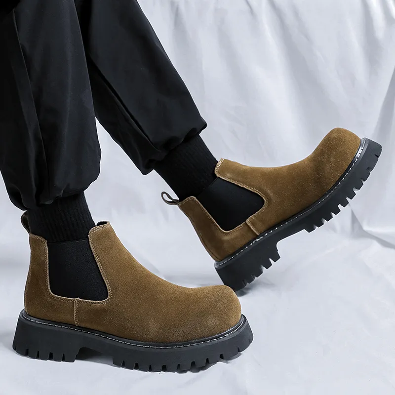 SHUPATE Short Chelsea Boots Men's-24