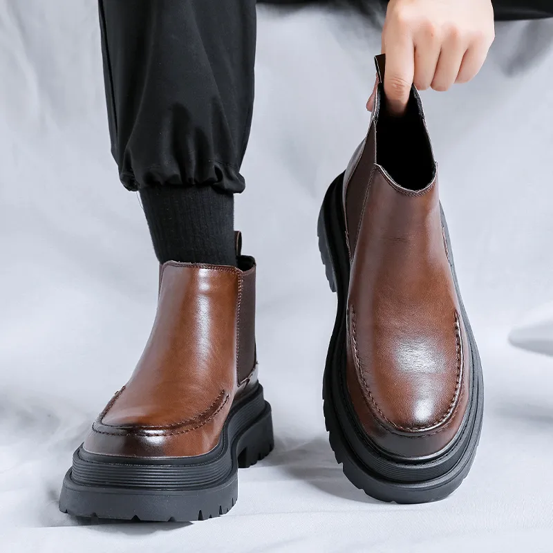 SHUPATE Short Chelsea Boots Men's-11