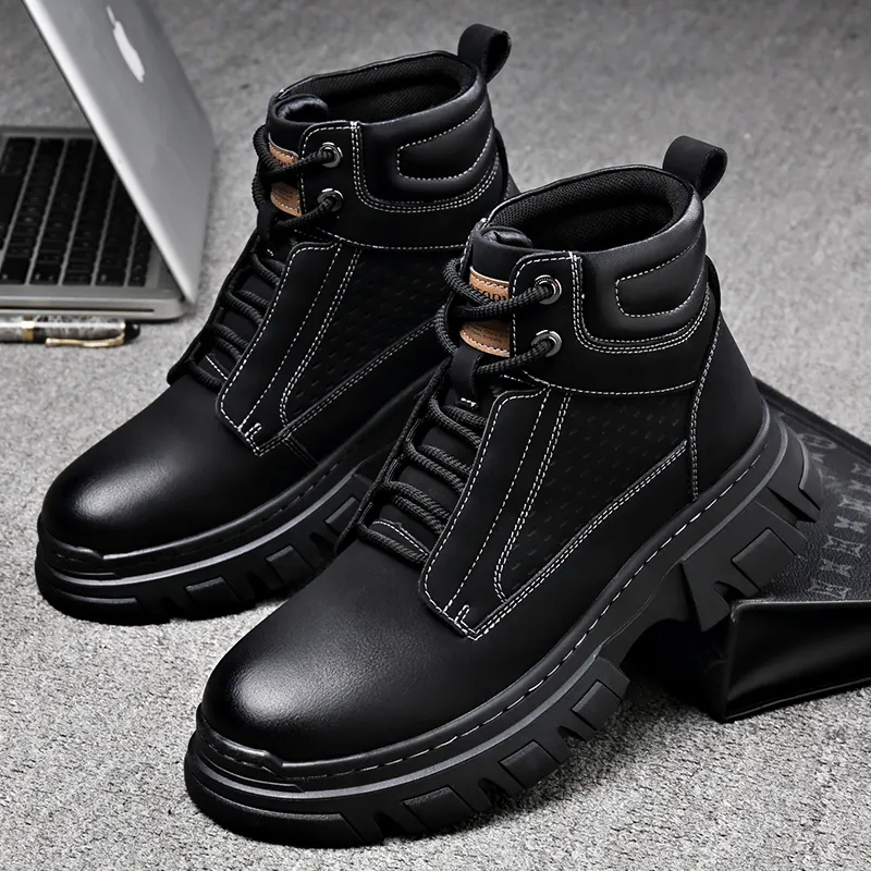 SHUPATE Ankle Boots Men's Black-10