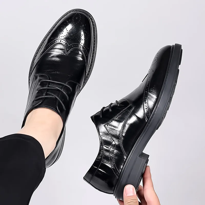 SHUPATE Dress Shoes Men's Black-3