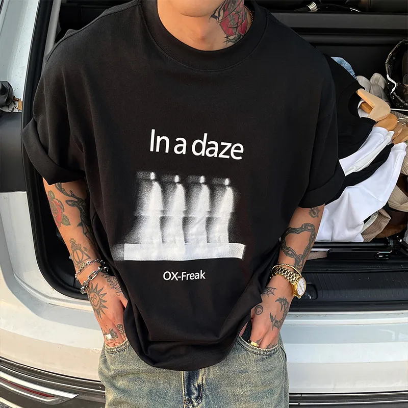 OX FREAK T Shirts Unisex White-4