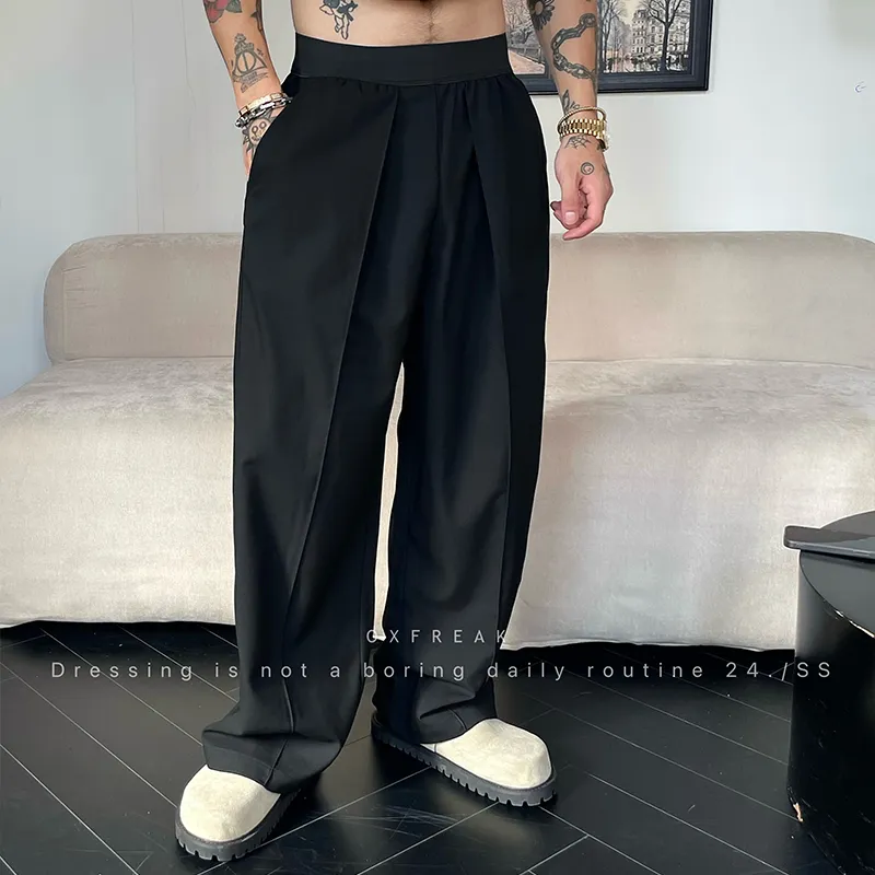 OX FREAK Casual Pants Unisex Gray-9