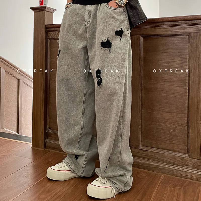 OX FREAK Jeans Unisex Gray-2