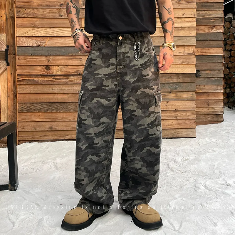 OX FREAK Jeans Unisex Camouflage-5