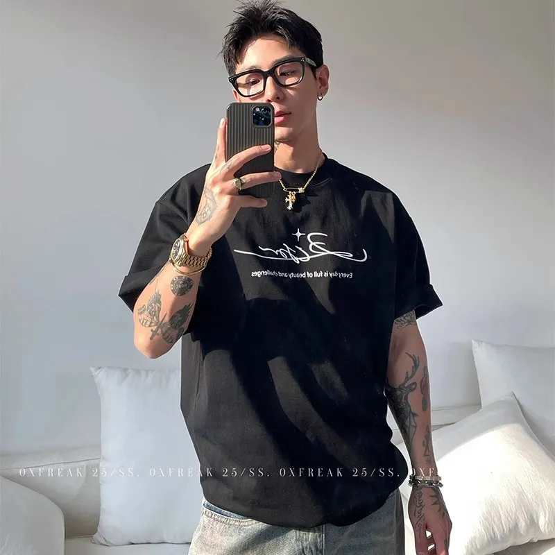 OX FREAK T Shirts Unisex Black-2