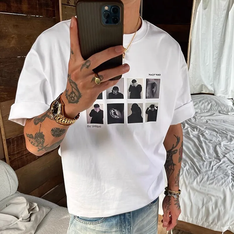 OX FREAK T Shirts Unisex White-3