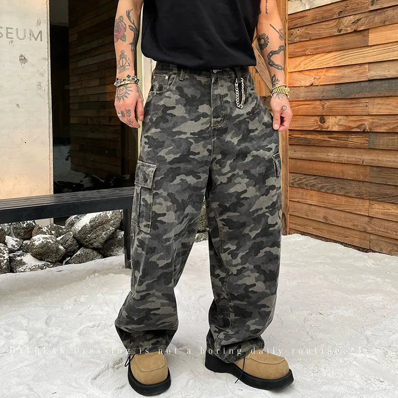 OX FREAK Jeans Unisex Camouflage-2