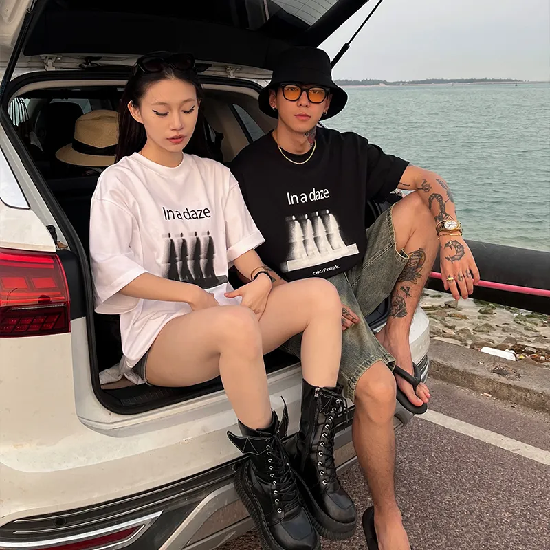 OX FREAK T Shirts Unisex White-6