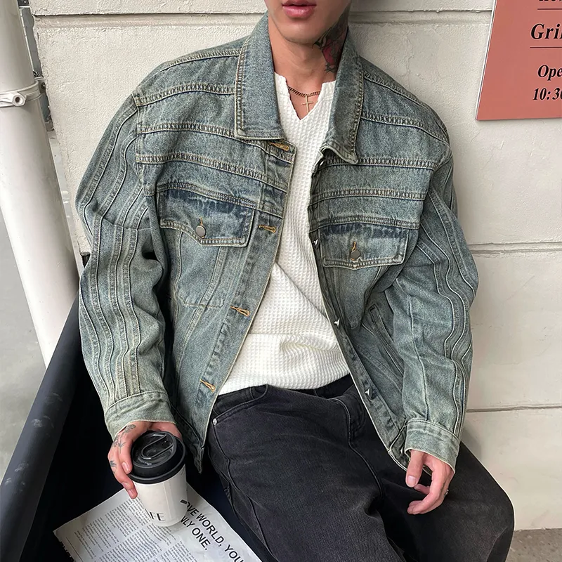 OX FREAK Denim Jacket Unisex Blue-2