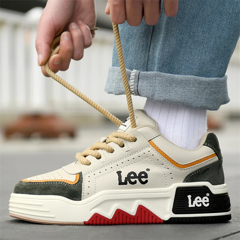 Lee Couple Skateboard Shoes Unisex-6