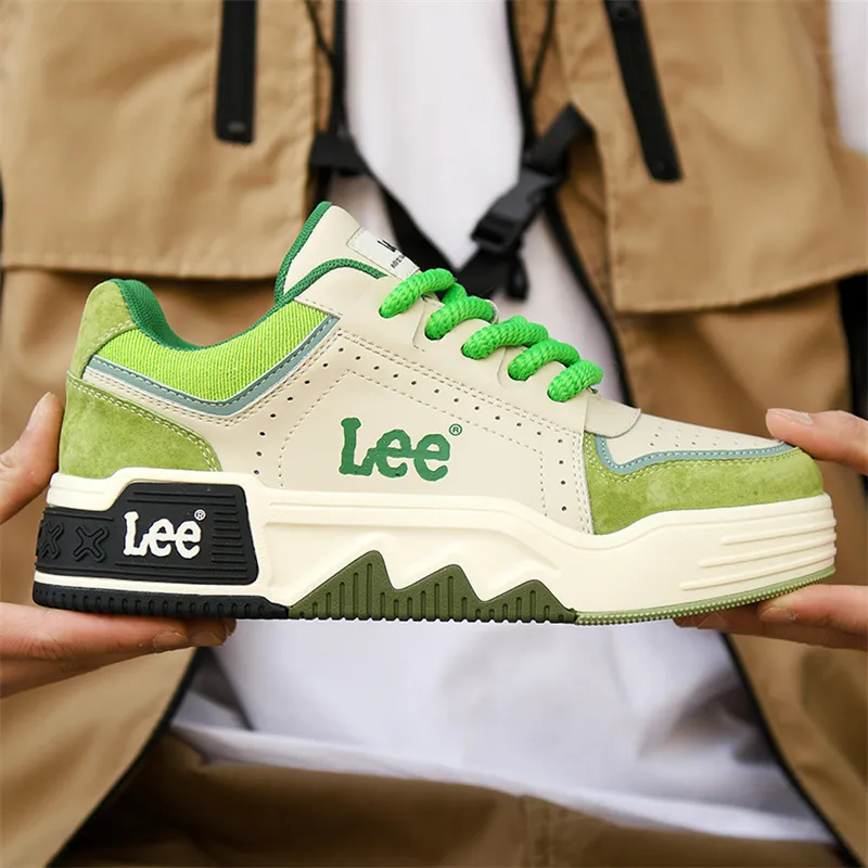 Lee Couple Skateboard Shoes Unisex-35