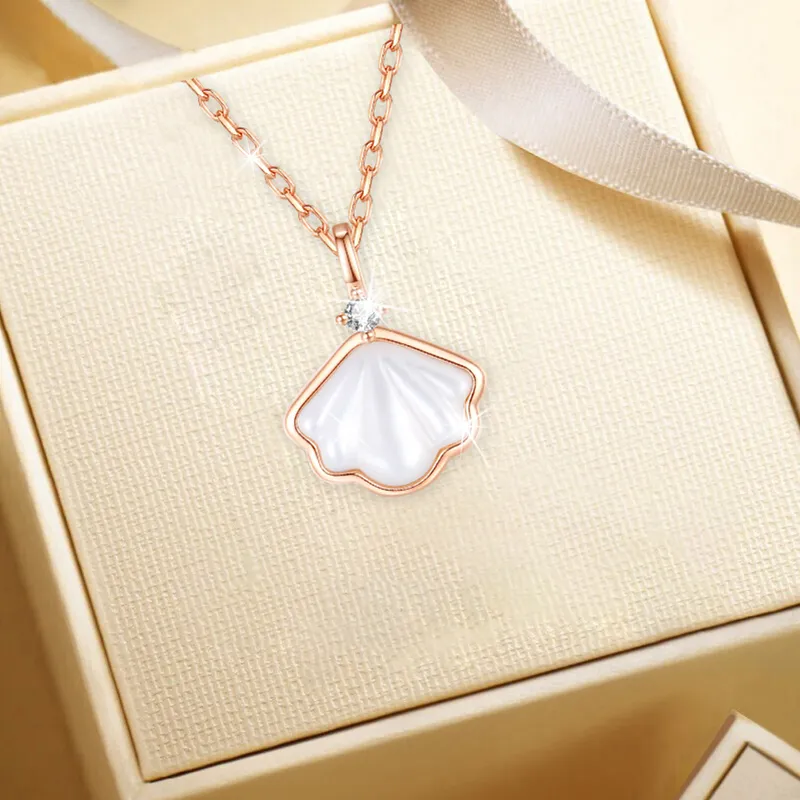 CHIEMOT S999 Fine Silver Collarbone Chain Women's-4