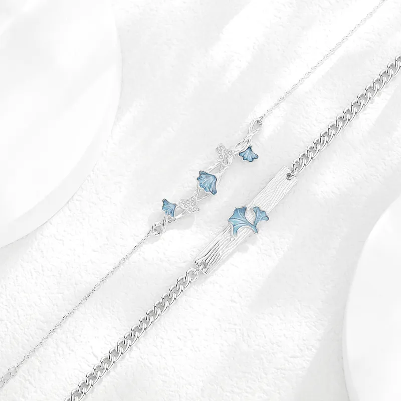 CHIEMOT S925 Silver Bracelets Unisex-2