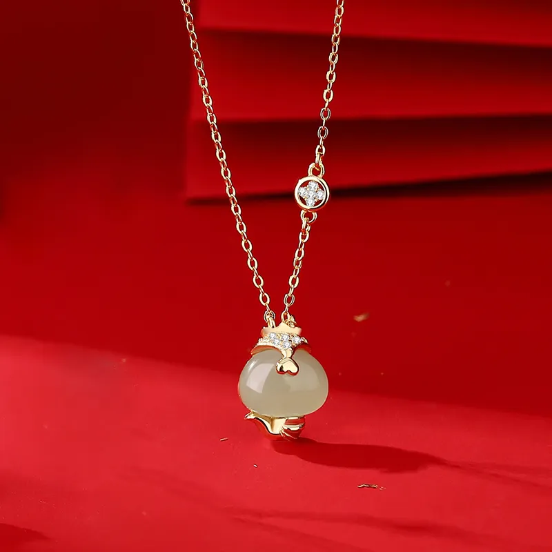CHIEMOT S925 Silver Collarbone Chain Women's-5
