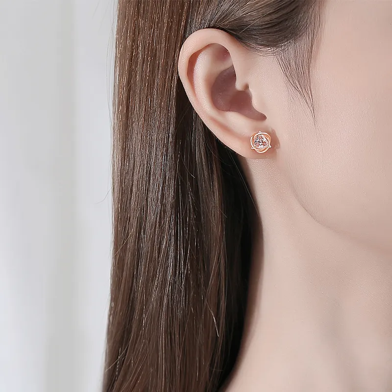 CHIEMOT S925 Silver Earrings Women's-3