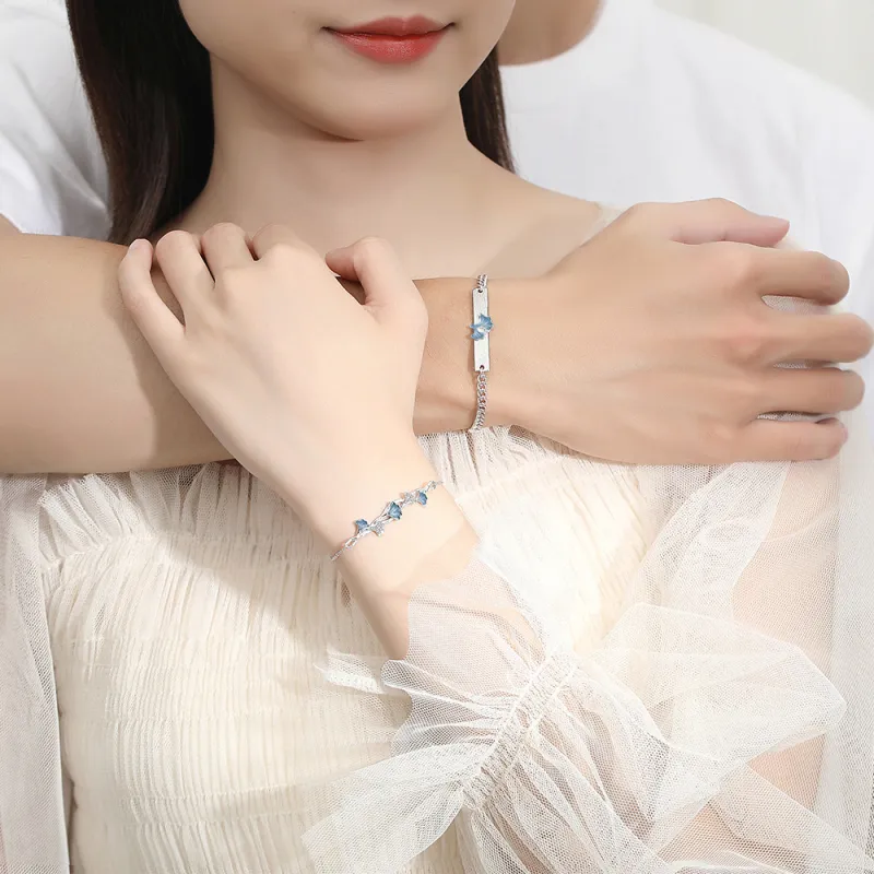 CHIEMOT S925 Silver Bracelets Unisex-4