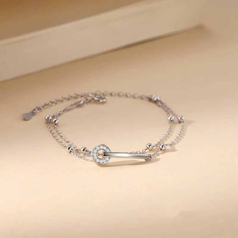 CHIEMOT S925 Silver Bracelets Women's-5
