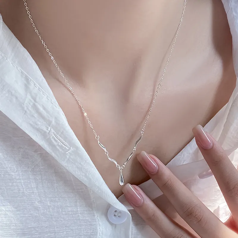 CHIEMOT S925 Silver Necklaces Women's-1