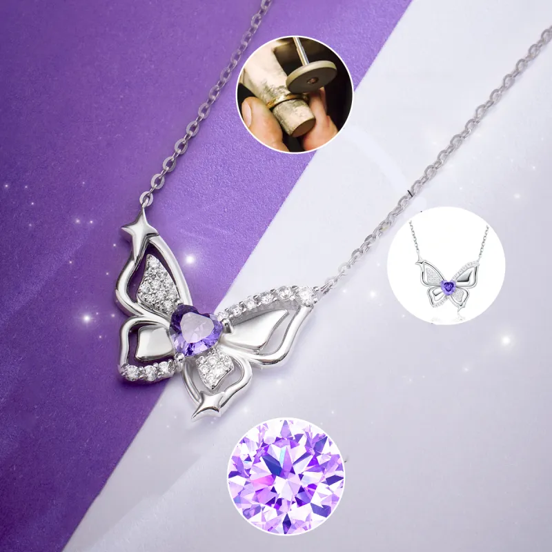 CHIEMOT S925 Silver Collarbone Chain Women's-1
