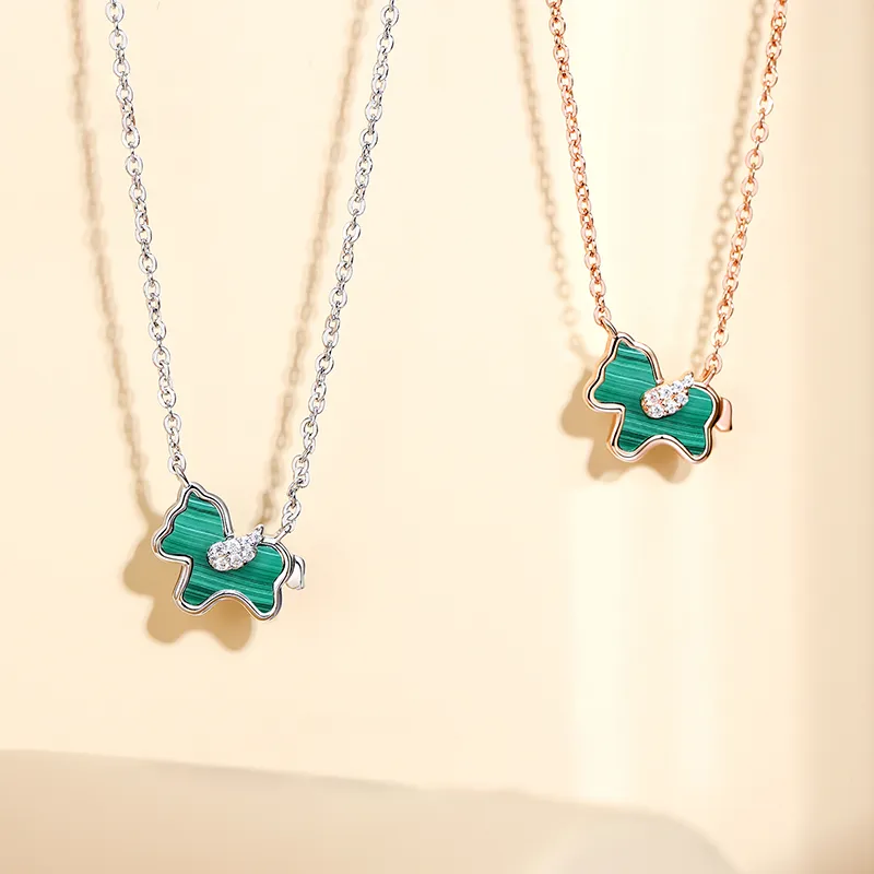 CHIEMOT S925 Silver Collarbone Chain Women's-1
