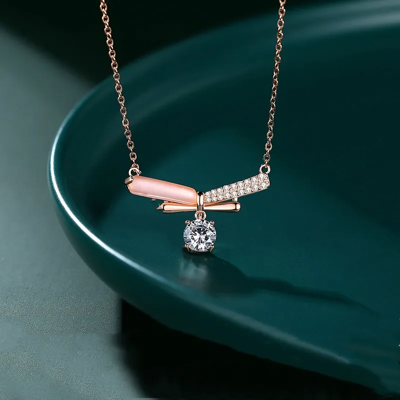 CHIEMOT S925 Silver Collarbone Chain Women's-2