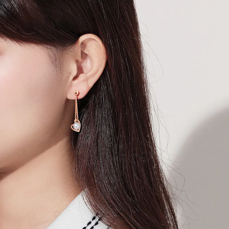 CHIEMOT S925 Silver Earrings Women's-4