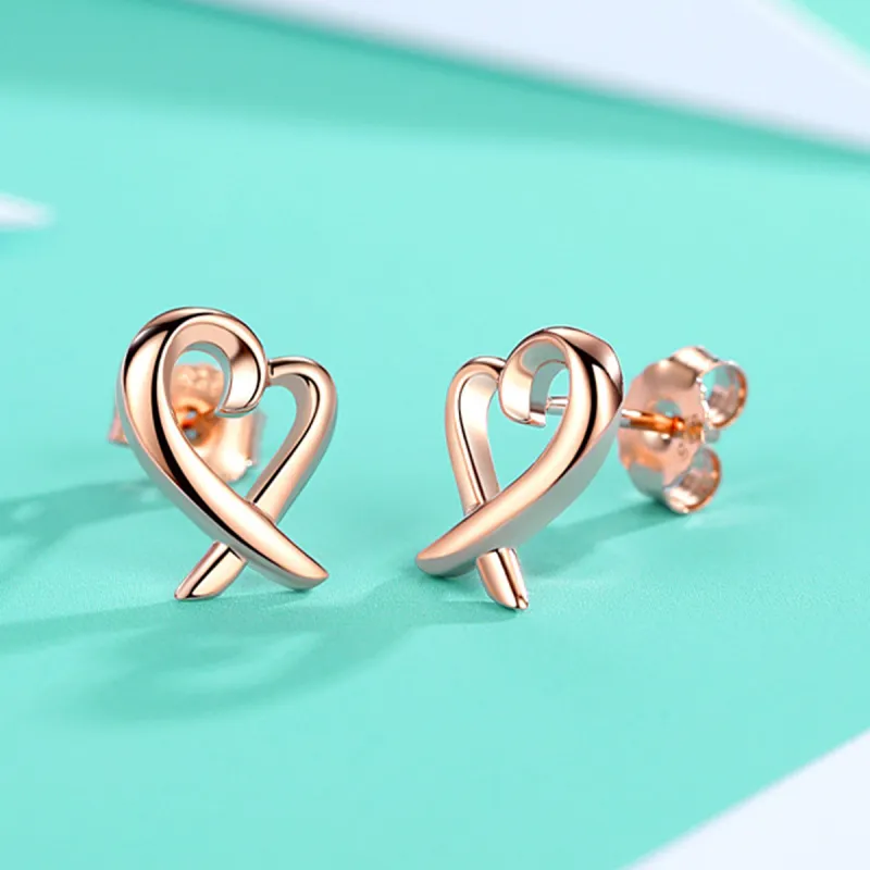 CHIEMOT S925 Silver Stud Earrings Women's-5