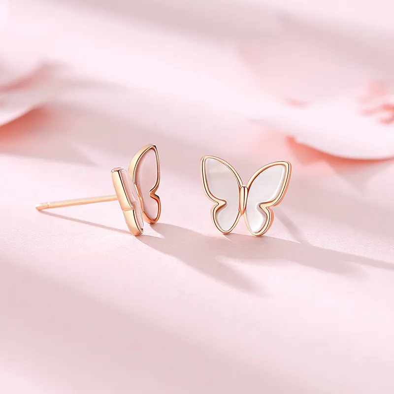 CHIEMOT S925 Silver Stud Earrings Women's-2